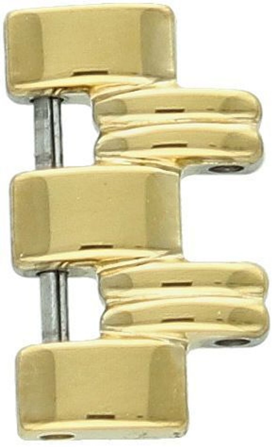 Pozłacane ogniwo do zegarka Rosefield The Octagon OBSSG-O47 o szerokości 14 mm. Idealne do wymiany lub dopasowania długości bransolety, trwałe i eleganckie.1.jpg